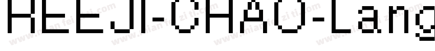 REEJI-CHAO-LangT Reg字体转换